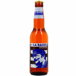 Bouteille de bière La Raoul 33 cl – Blonde artisanale du Nord, 7%