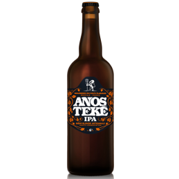 Bouteille Anosteke IPA 75 cl – Bière dorée artisanale avec mousse généreuse
