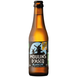 Moulins d'Ascq Blanche 33cl - Bière Bio du Nord