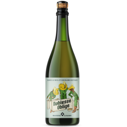 Bouteille de bière Noblesse Oblige 75cl - Collaboration Jester King & Brasserie Au Baron