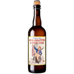Bouteille de bière Sans-culottes Blonde Légère 75cl, bière artisanale du Nord