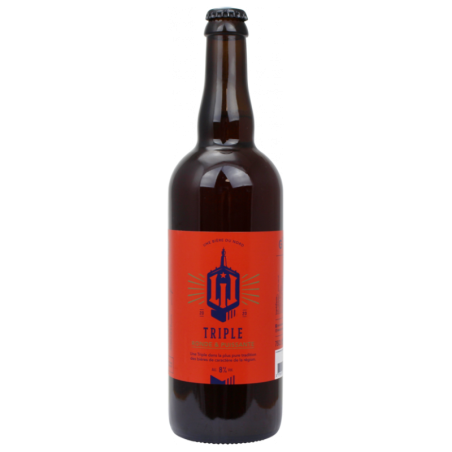 Bouteille de Lil Triple 75cl - Bière artisanale du Nord, brassée à Lille