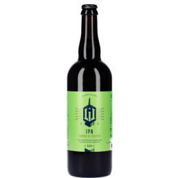 Bouteille de Lil IPA 75 cl, bière blonde artisanale du Nord avec mousse onctueuse