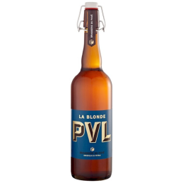 Bouteille de bière PVL Blonde 75 cl – Belgian Blond Ale dorée du Nord