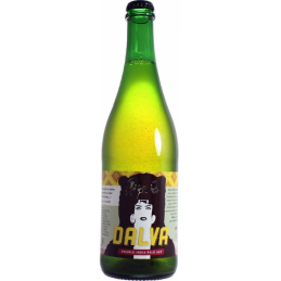 Bouteille de bière Dalva 75 cl, Double IPA artisanale dorée et houblonnée