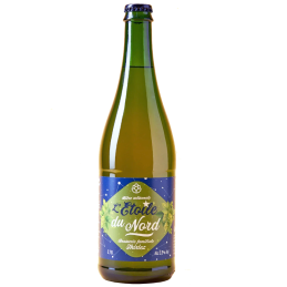 Bouteille de bière Etoile du Nord 75 cl - Blonde artisanale du Nord