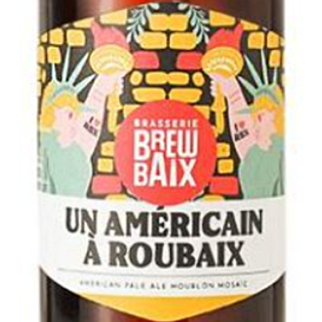Un Américain à Roubaix 33 cl - Bière American Pale Ale du Nord