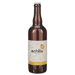 Bouteille de bière Achille Blonde 75 cl – Brasserie Lilloise, Golden Ale artisanale du Nord