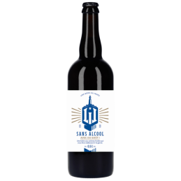 Lil Sans Alcool 75 cl – Bière Blonde Artisanale 0,5%