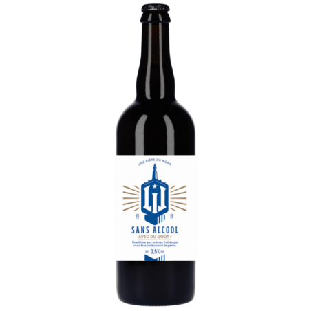 Lil Sans Alcool 75 cl – Bière Blonde Artisanale 0,5%