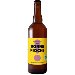Bouteille de bière Bonne Pioche, Pale Ale blonde artisanale aux arômes fruités