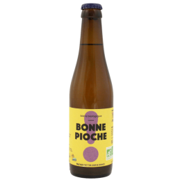 Bouteille de bière Bonne Pioche 33 cl, Pale Ale blonde artisanale aux arômes fruités