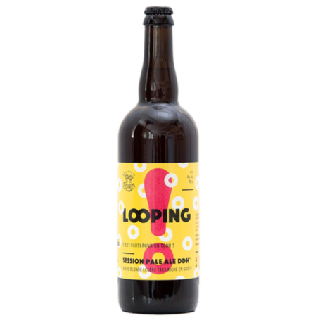 Bouteille de Looping 75 cl - Bière Blonde Artisanale aux Notes Fruitées