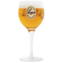 Verre à bière Goudale 25 cl – Idéal pour savourer une bière blonde
