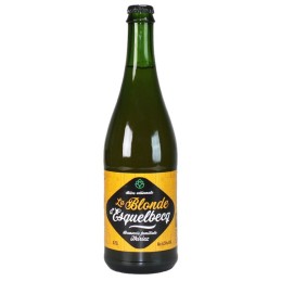 Bouteille de Blonde d'Esquelbecq 75 cl – Bière artisanale du Nord aux notes d'orange et belle amertume