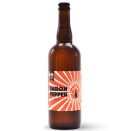 Bouteille de Saison Pepper, bière blonde du Nord au poivre exotique