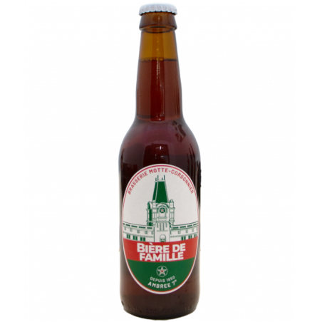 Bière de Famille – Bière ambrée artisanale 7° avec arômes de cannelle et poivre de Sichuan