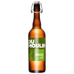 Bock du Moulin - Bière Ambrée Artisanale en verre