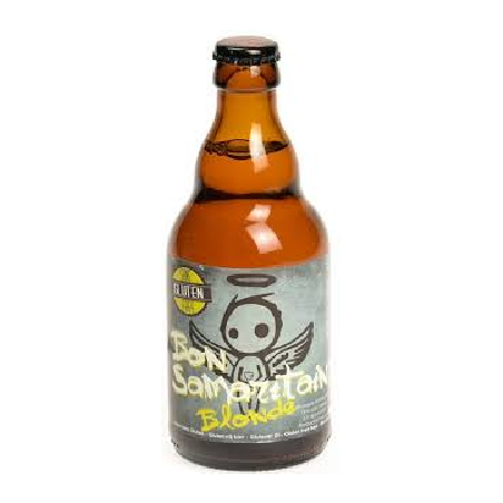 Bière Blonde Bon Samaritain 33 cl Sans Gluten – Étiquette Brasserie Artésienne