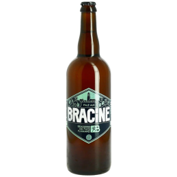 Bouteille de bière Bracine Pale Ale 6% - Bière blonde artisanale aux notes de bergamote