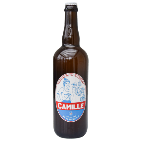 Bouteille de bière Camille IPA 75cl – IPA blanche légère aux agrumes