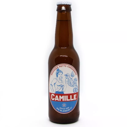Bouteille de bière Camille IPA 33 cl – IPA blanche légère aux agrumes