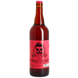 Bouteille de bière Captain Fracasse Rouge 75cl - Brasserie Artésienne