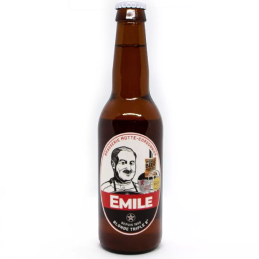 Bière artisanale Emile de Motte Cordonnier, bouteille 33cl