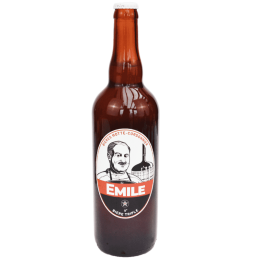 Bière artisanale Emile de Motte Cordonnier, bouteille 75 cl