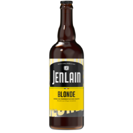 Bouteille de Jenlain Blonde, bière artisanale française, 7.5%