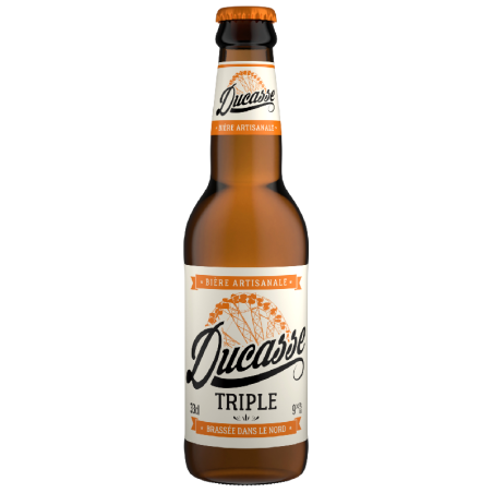 Photo bouteille de bière Ducasse Triple 33 cl 9% Brasserie Castelain