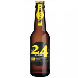 Bière Page 24 Blonde Classique 33 cl - Robe dorée et mousse blanche persistante